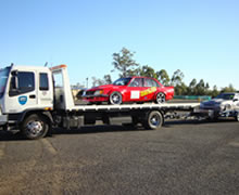 Asset Towing will safely transport race cars